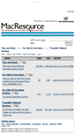 Mobile Screenshot of forums.macresource.com